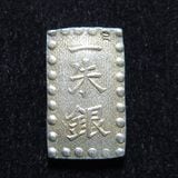 ⑧ 古金銀 豆板銀 豆銀 文政豆板銀 大黒 重量約74g 江戸時代