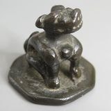 明時代 糸印 崑崙人鈕 本歌 絲印 唐物 中国古玩 文房具 古銅印　BK143 明時代 糸印 崑崙人鈕 本歌 絲印 唐物 中国古玩 文房具 古銅