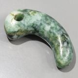 【勾玉・管玉】勾玉 曲玉 古墳時代 出土品 翡翠 緑石 考古 古美術 アート 出土品その他,勾玉・管玉 | ヤマトコレクションギャラリー