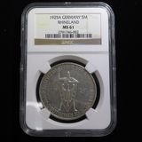 �ڳ������� �ɥ��� �磻�ޡ��붦�¹� 5�饤�ҥ��ޥ륯��� 1925ǯA NGC MS61���ʽ�̤���ѡ�