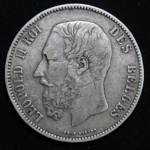 �ڳ������� �٥륮�� 5�ե���� 1873ǯ�����å�����������ʡ�