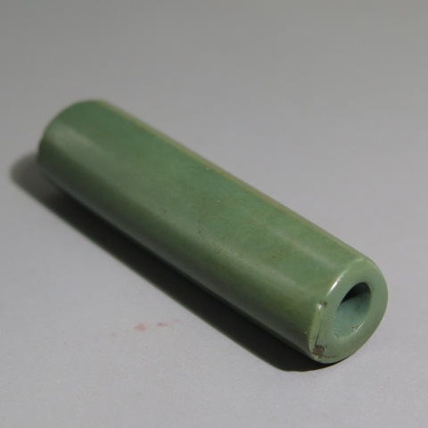 勾玉・管玉】 古墳時代 緑石管玉 （美品） | 出土品その他,勾玉