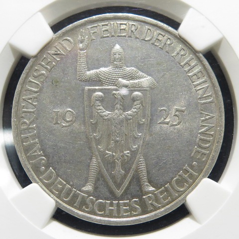 �ڳ������� �ɥ��� �磻�ޡ��붦�¹� 5�饤�ҥ��ޥ륯��� 1925ǯA NGC MS61���ʽ�̤���ѡ�