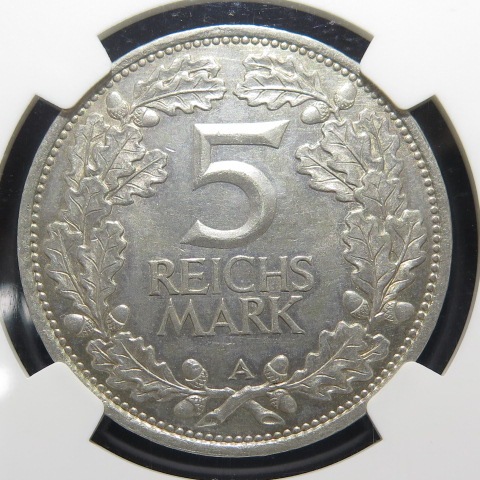 �ڳ������� �ɥ��� �磻�ޡ��붦�¹� 5�饤�ҥ��ޥ륯��� 1925ǯA NGC MS61���ʽ�̤���ѡ�