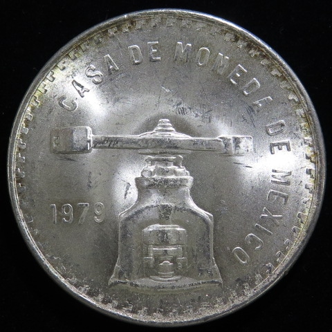 外国銭】 メキシコ 1オンス銀貨 1979年 （未使用） | 世界の