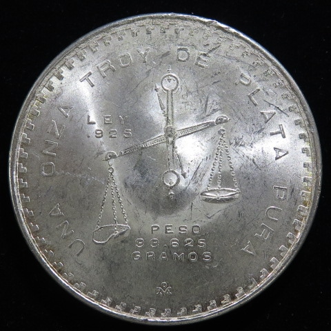 外国銭】 メキシコ 1オンス銀貨 1979年 （未使用） | 世界の