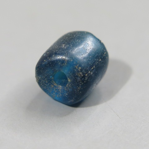 勾玉・管玉】 古墳時代 紺色ガラス管玉 （美品） | 出土品その他,勾玉