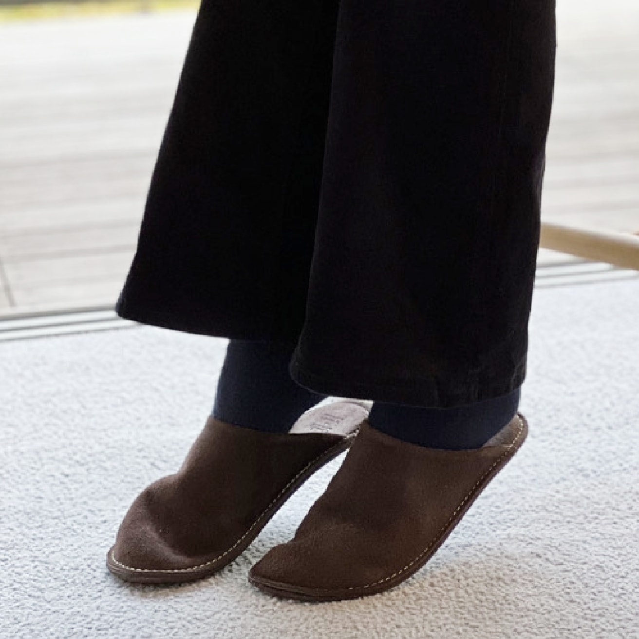 ベロアレザー DBR(ダークブラウン)