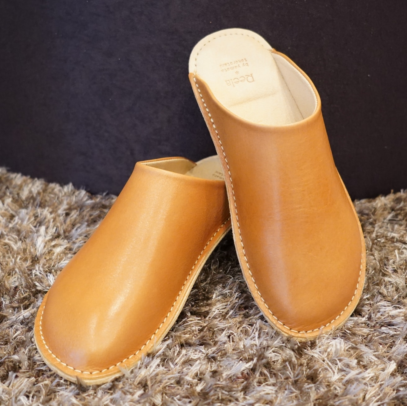 グロスレザー CML(キャメル)