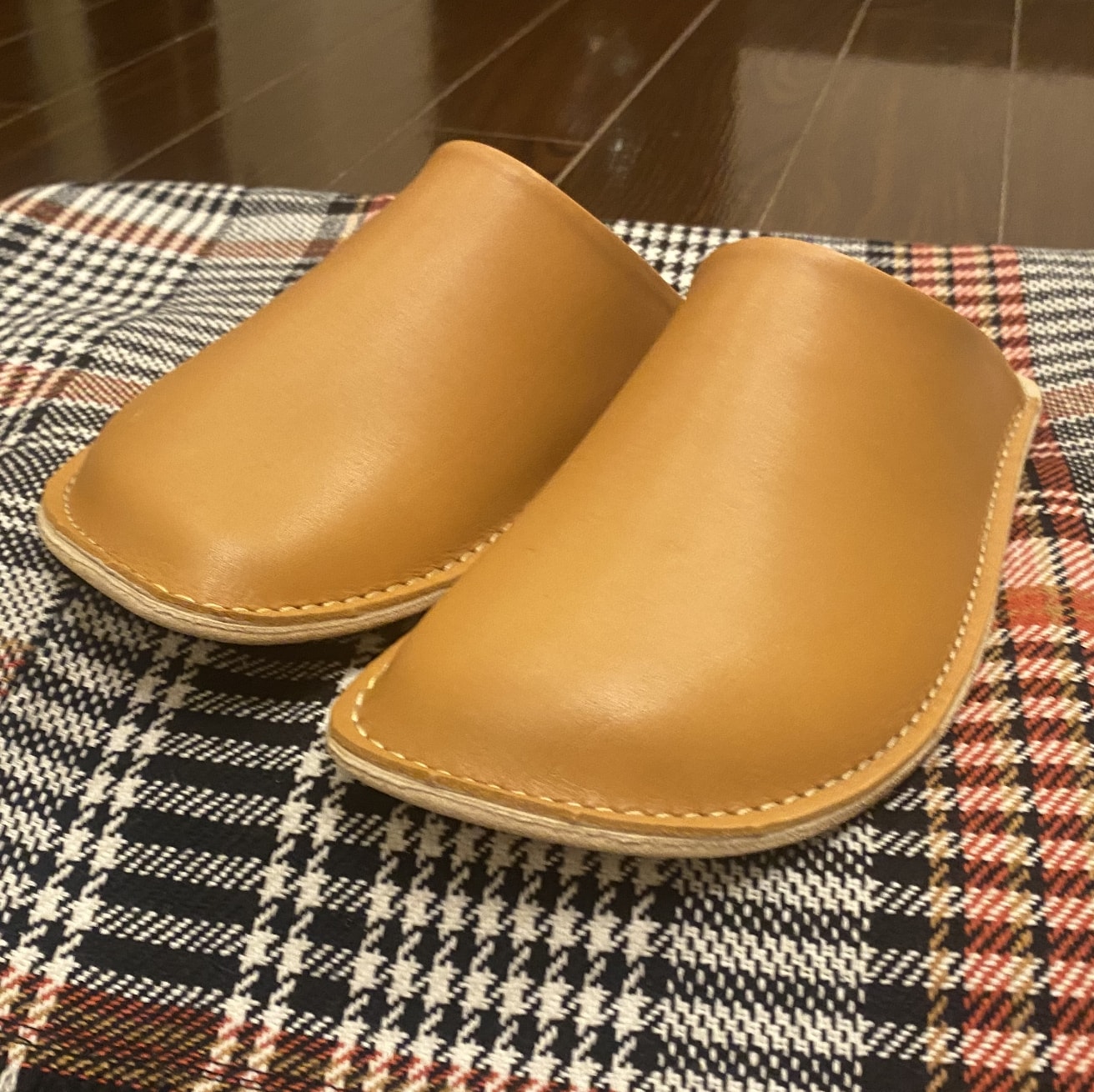 グロスレザー CML(キャメル)