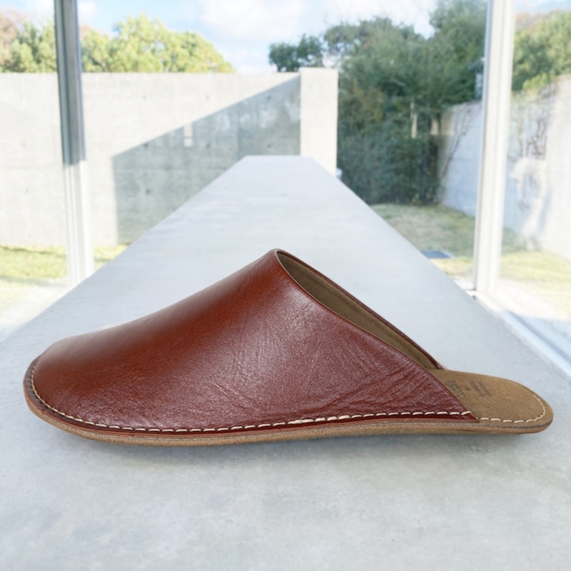 グロスレザー RBR(レッドブラウン)