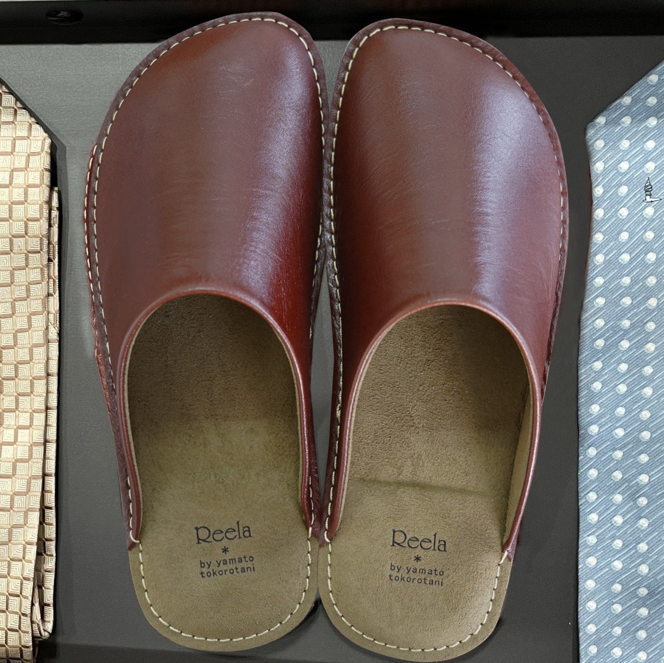 グロスレザー RBR(レッドブラウン)