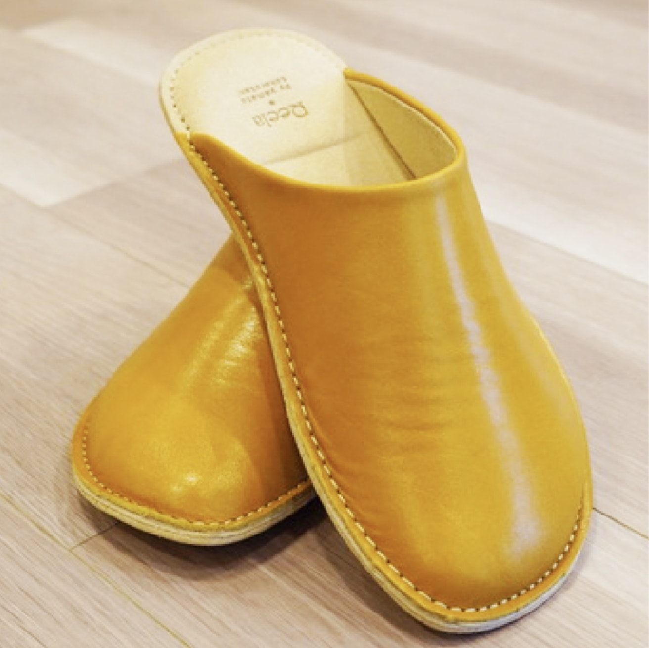 グロスレザー MST(マスタード)