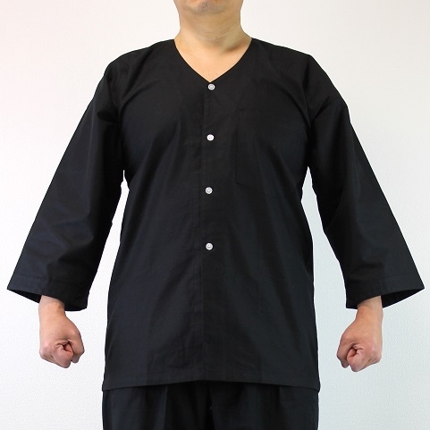 ダボシャツ（※ズボンは別売りです）／黒／大人用S～3L