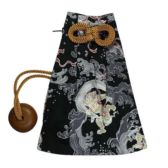 風神雷神 付け下げ こむさ 袋帯 セット 紬 風神雷神 付け下げ こむさ 袋帯 セット 紬 袋帯 横縞 杉綾紋 手