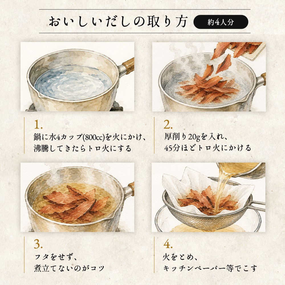 業務用鰹厚けずりｶﾂｵｱﾂ500G