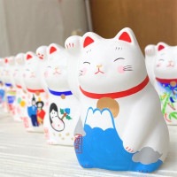 猫雑貨 置物 猫グッズ ハンドメイド 招き猫 くせになる可愛さ 12か月の「歳時記招き猫」猫雑貨 猫雑貨　誕生日プレゼント 玄関飾り 猫人形 谷中堂