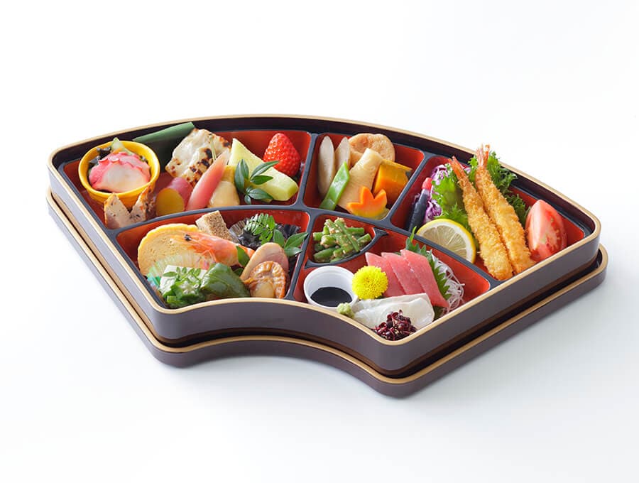 扇【お持ち帰り容器（刺身あり）】