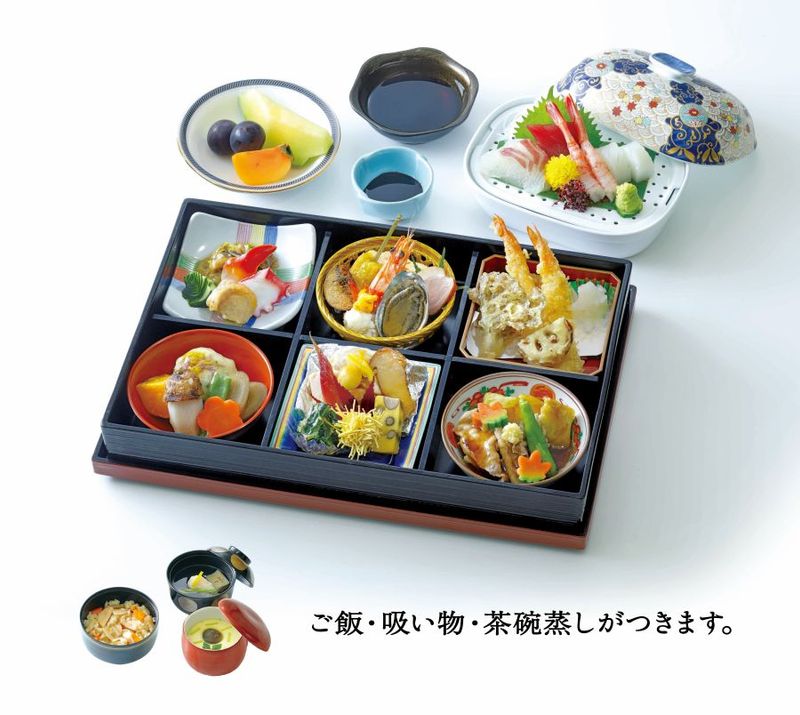 <期間限定> 会席松花堂 松茸ご飯セット