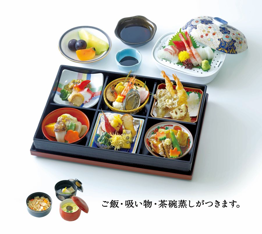 <期間限定> 会席松花堂 松茸ご飯セット