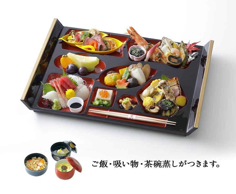 ＜期間限定＞会席割子 松茸ご飯セット