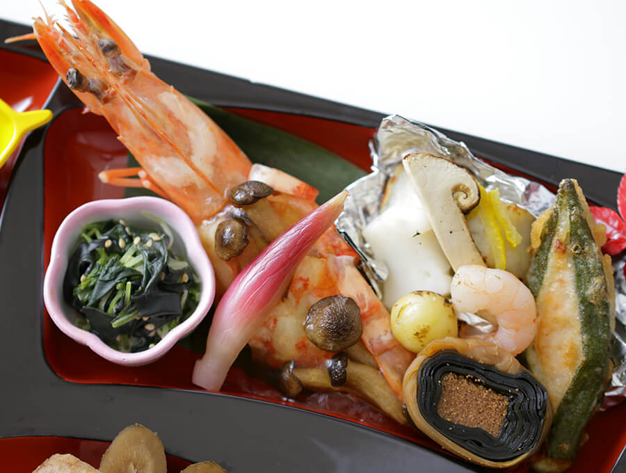 ＜期間限定＞会席割子 松茸ご飯セット