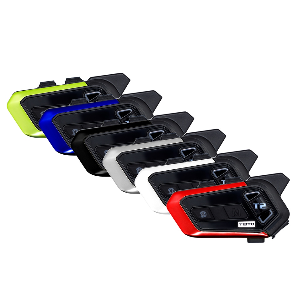 TEITO T2 Bluetoothインカム バイク デュアルチップ 2台セット TEITO ペアセット 2台セット T2 バイク用 デュアルチップ
