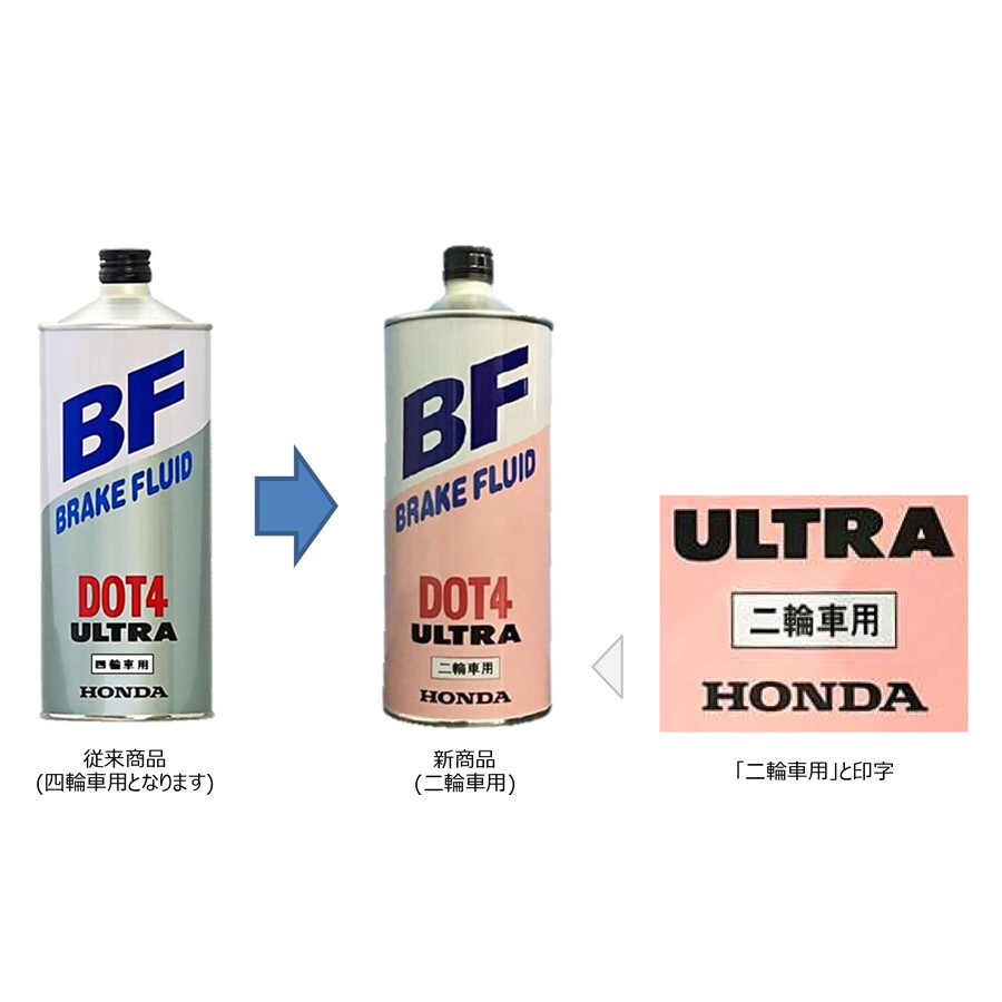 ホンダ純正】 【4571175633554】ブレーキフルード ウルトラBF DOT4