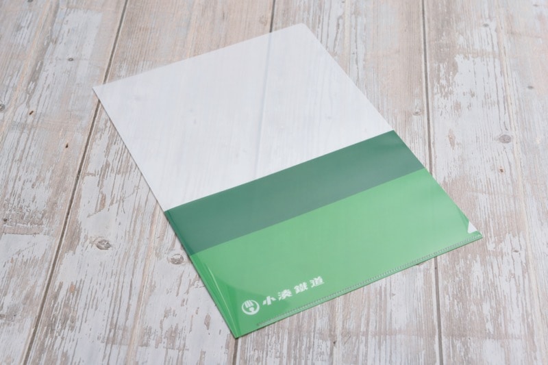 【車両カラー２種類】小湊鐵道クリアファイル　キハ200形＋キハ40系（2枚組）（小湊鐵道メール便対象商品 A）