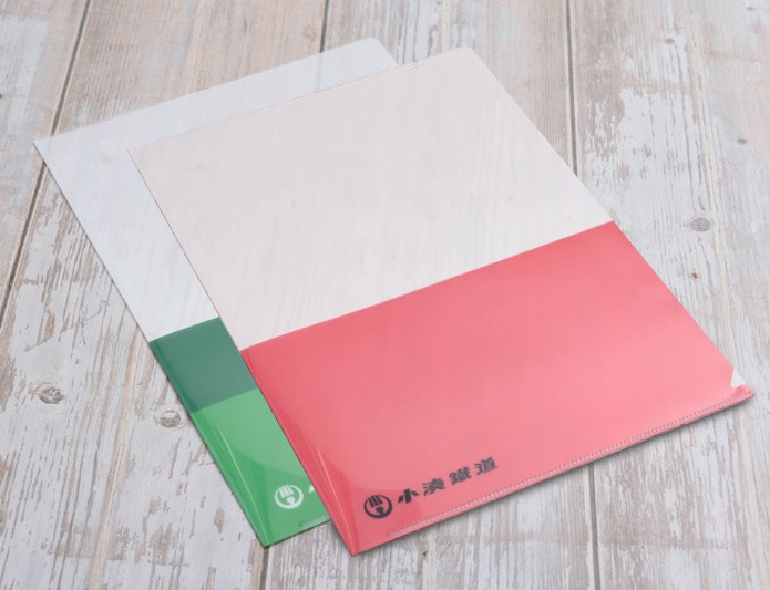 【車両カラー２種類】小湊鐵道クリアファイル　キハ200形＋キハ40系（2枚組）（小湊鐵道メール便対象商品 A）