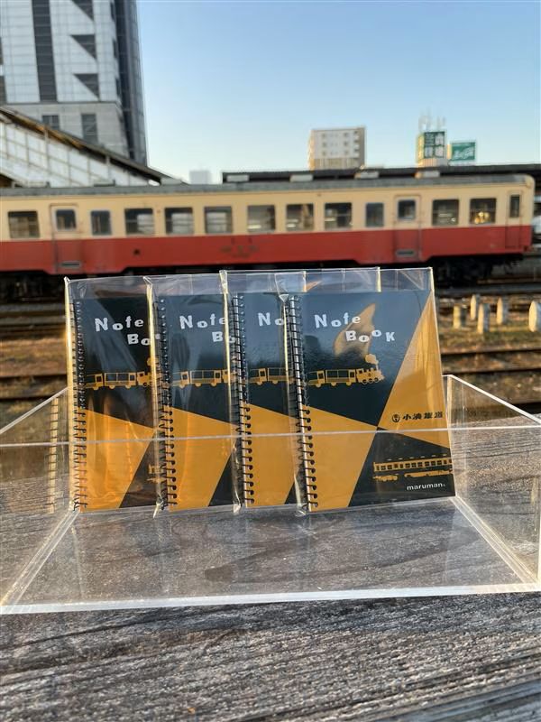 【携帯に便利】　小湊鐵道オリジナル　メモノート(B7)（小湊鐵道メール便対象商品 A）