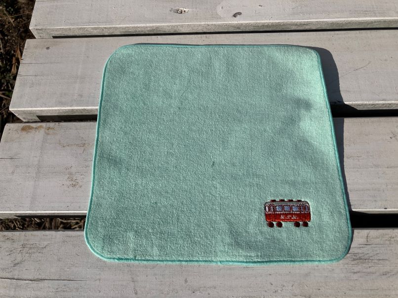 【今治認定商品】小湊鐵道オリジナルタオルハンカチ(キハ２００)（小湊鐵道メール便対象商品 A）