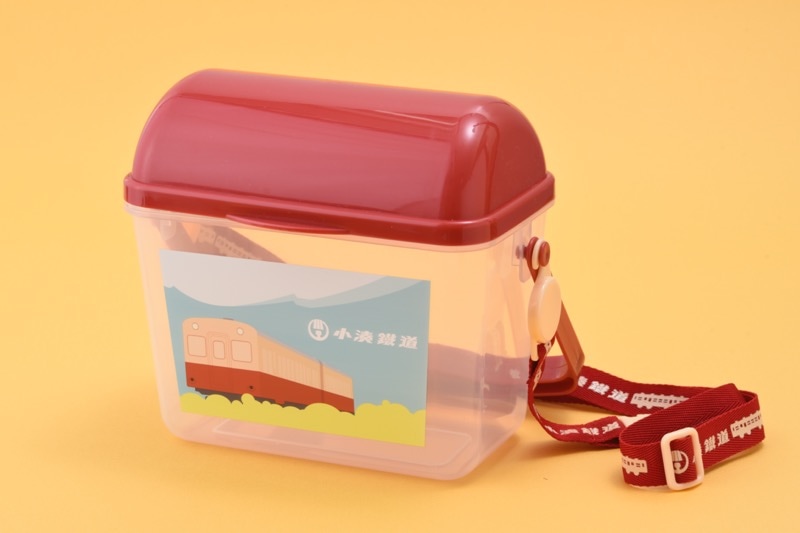 【お子さんとのお出かけ用に】小湊鐵道宝箱型バケツ