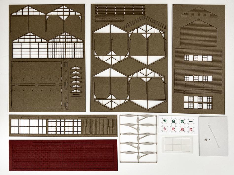 ○新品未開封品！ モデルワーゲン HOeゲージ 助六の2線機関庫 トータルキット Amazon.co.jp: モデルワーゲン HOeゲージ 助六の2線機関庫