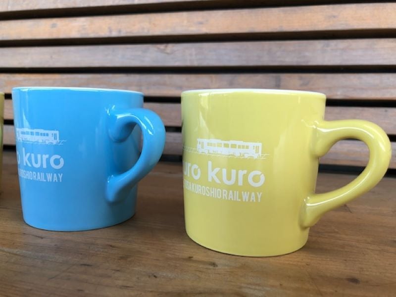 土佐くろしお鉄道　kuro-kuro マグカップ