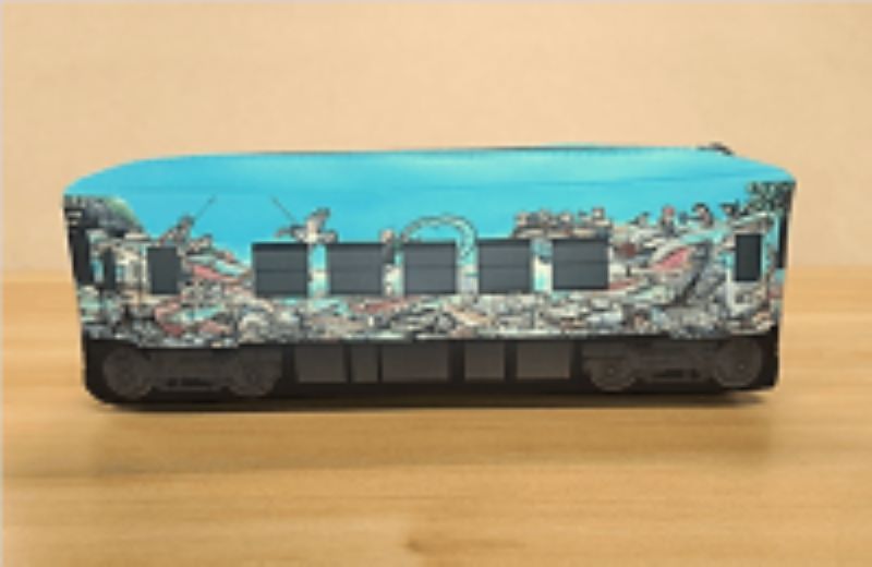 長良川鉄道　ペンケース（わくわくたんけん号）