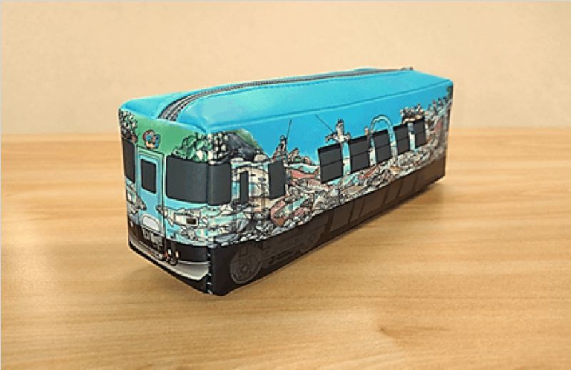 長良川鉄道　ペンケース（わくわくたんけん号）