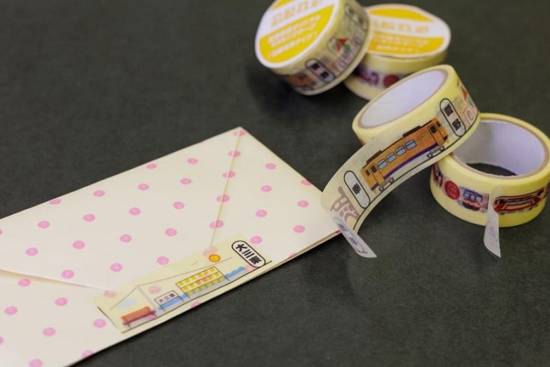 島鉄（しまてつ）島原鉄道 マスキングテープ（島原鉄道Ｂ梱包対象商品）