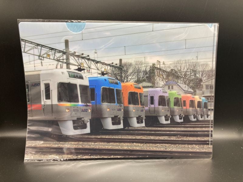 京王電鉄　クリアファイル（井の頭線1000系＆いのかしら７きょうだい）（京王電鉄 ゆうパケット対象商品）
