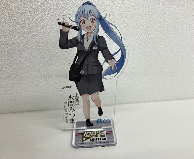 水間鉄道　鉄道むすめ「水間みつま」アクリルフィギュア【水間鉄道レターパックライト梱包対象商品】