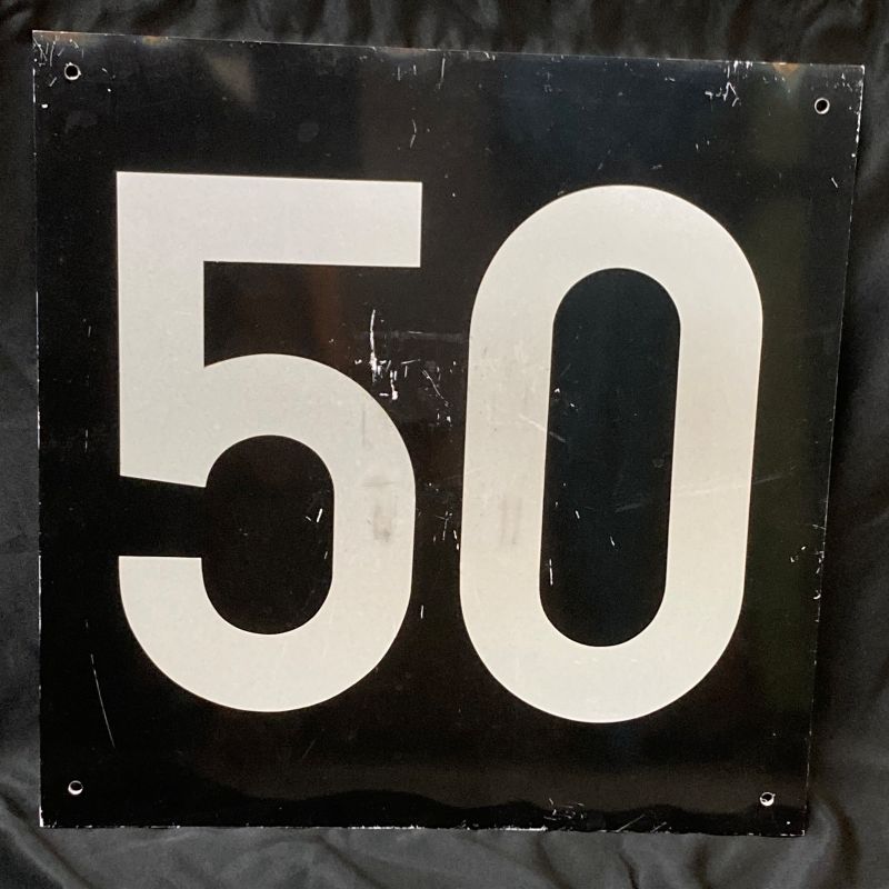 ☆7/1（火）9:00　販売開始☆　京王電鉄速度指示標（50km/h）