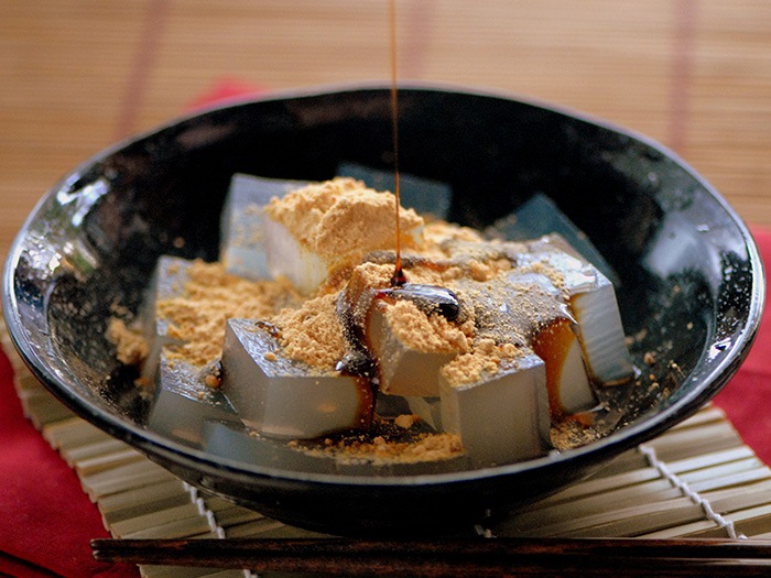 くずもち風ところてん生３人前 510g 黒蜜 きな粉付き すべての商品 八十八ところてん清水屋 香川県坂出市の創業0余年