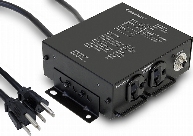 ACT-102B：AC100V自動切り替え器 （商用電源自動切替器  