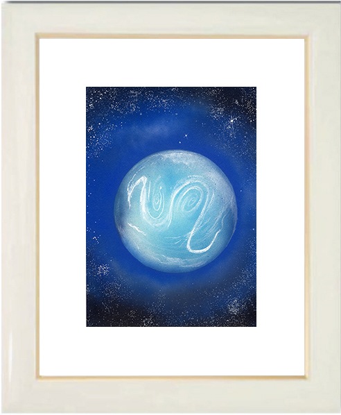 新月紫紺大先生の作品 龍星