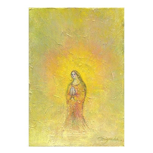 はせくらみゆき セイクリッドアート「マリア観音―光明」