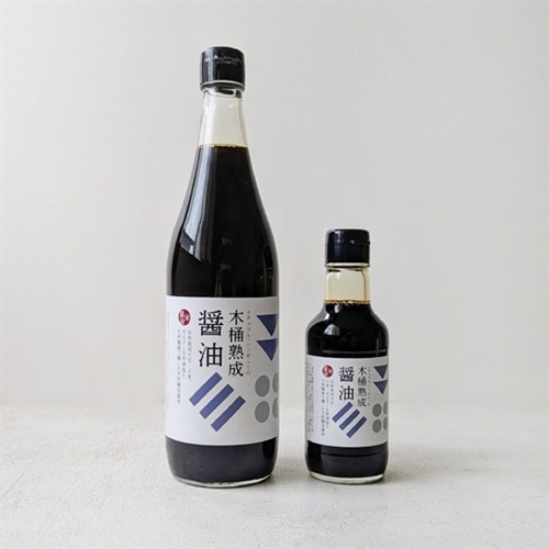 【ナチュラル・ハーモニー】木桶熟成醤油 栄醤油（自然栽培・自家採取・天然蔵付き麹菌による発酵醸造）