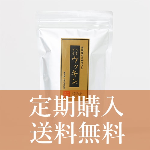 【定期購入】うきうきウッキン（春ウコン粉末）【送料無料】