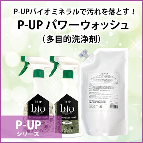 P-UP パワーウォッシュ（多目的洗浄剤）