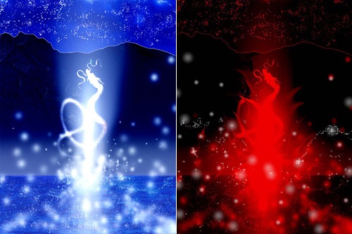 龍の誕生」「龍の誕生RED」2枚セット