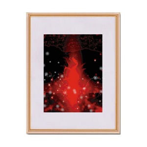 複数購入で1000円割引 新月紫紺大 アートパネル 龍の誕生 RED Amazon.co.jp: 新月紫紺大アート 人生が前に進むときに支えてくれる龍